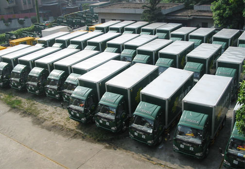 復(fù)合板運輸車